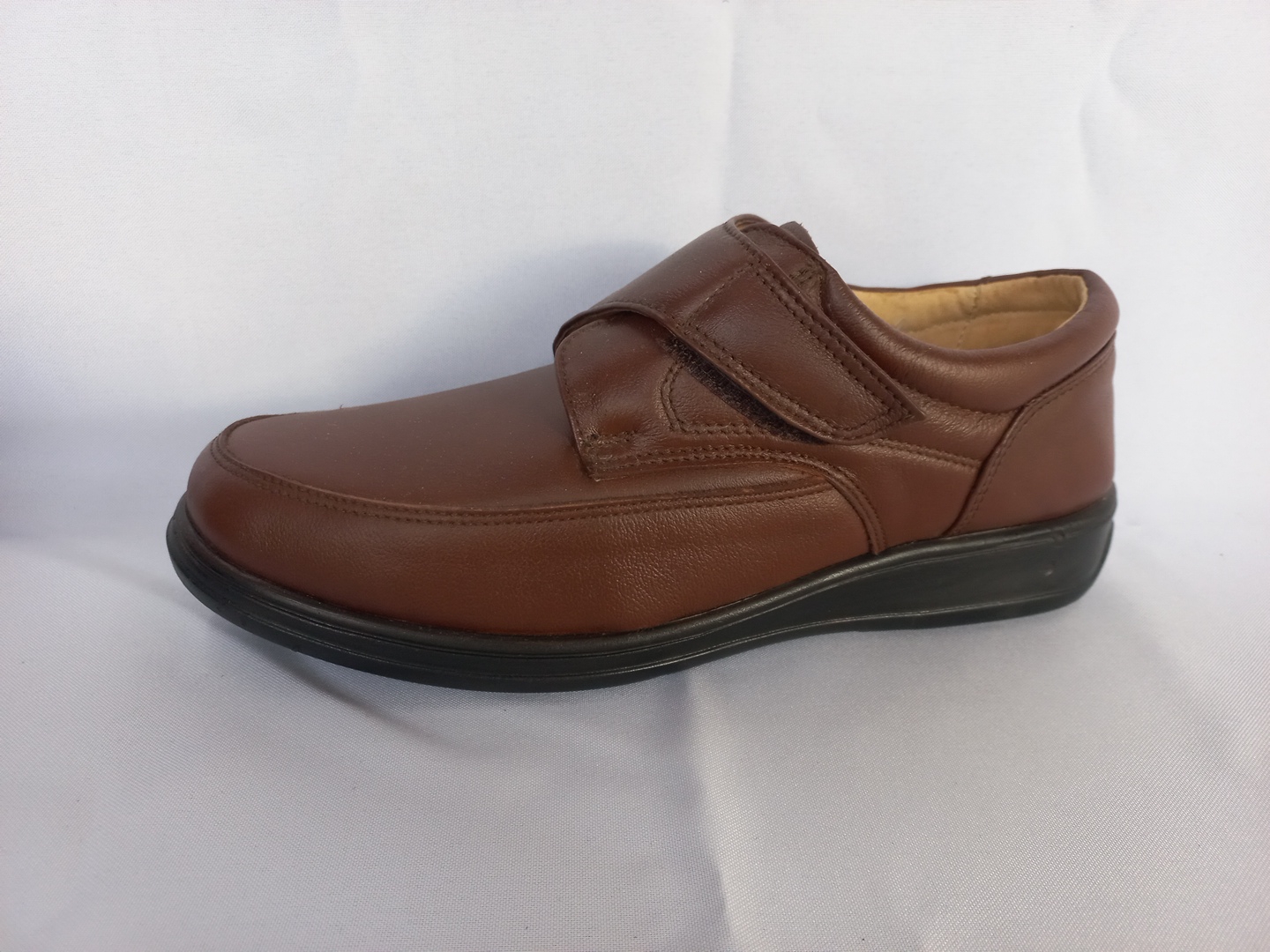 Ezmart Zapato para pie diabetico color terracota
